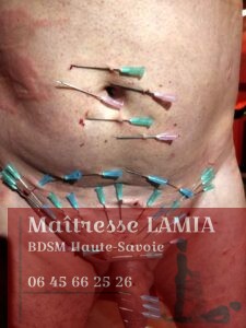 maitresse Lamia les aiguilles ca pique